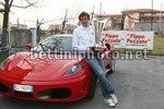 Filippo Pozzato a casa