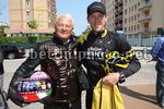 Fabio Saccani e Lance Armstrong a Venezia Giro 2009-Foto Elizabeth Kreutz 