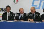 Franco Ballerini con Alfredo Martini e Renato Di Rocco da Colnago