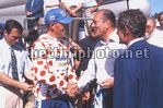 Tour de France 1998 - Stefano Zanini (Mapei) - Jean Francois Mitterand   ..