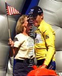 Tour de France 1999 - Lance Armstrong con la madre - (U.S. Postal Service)   ..