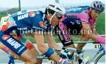 Gand Wevelgem 1993 - Maurizio Fondriest (Lampre) - Johan Museeuw - BettiniPhoto©2011