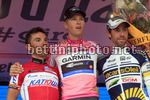 Giro d' Italia 2012 - 21a tappa Milano - Milano 28,2 km - 27/05/2012 - Ryder Hesjedal (Garmin - Barracuda) - Joaquim Rodriguez (Katusha) - Thomas De Gendt (Vacansoleil - DCM) - BettiniPhoto©2012