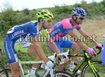 Tour de France 2012 - 13a tappa Saint Paul Trois Chateaux - Le Cap dÕAgde 217 km - 14/07/2012 - Vincenzo Nibali (Liquigas - Cannondale) - Michele Scarponi (Lampre - ISD) - GW/BettiniPhoto©2012