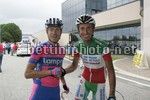 GP Nobili 2012 - Suno Arona - Damiano Cunego (Lampre - ISD)Franco Pellizotti (Androni Giocattoli) - Foto Pisoni/BettiniPhoto©2012