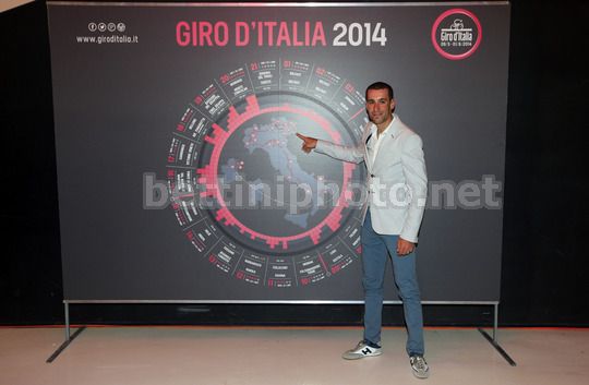 Vincenzo Nibali alla presentazione del Giro d'Italia 2014 - © BettiniPhoto 2013